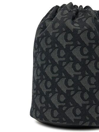 Calvin Klein Jeans CKJ MONOGRAM BUCKET BAG Kadın Siyah Çanta LV04F3208G-UB1