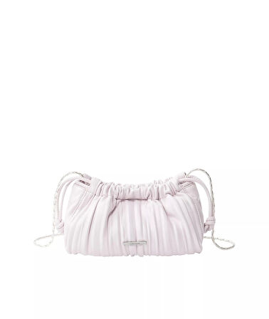 Calvin Klein Jeans Drawstring Plisse Kadın Mor Omuz Çantası LV04F3077G-VUW