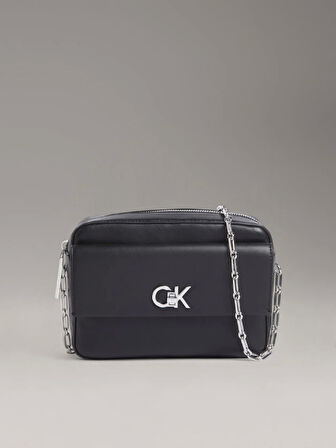 Calvin Klein CK RE-LOCK POCKET CAMERA BAG Kadın Siyah Çanta LV04F3102G-UB1