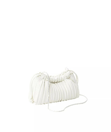 Calvin Klein Jeans PLISSE MINI DRAWSTRING BAG Kadın Beyaz Çanta LV04F3077G-FUP