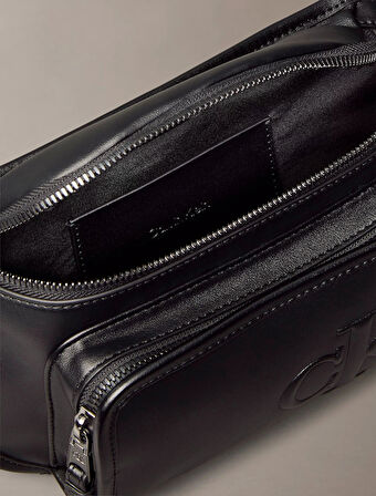 Calvin Klein Jeans SCULPTED IMPRESSION WAISTBAG 38 Erkek Siyah Çanta LV04G3160G-UB1