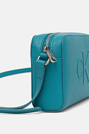 Calvin Klein Jeans Sculpted İmpress Kadın Mavi Omuz Çantası LV04K3036G-XT6
