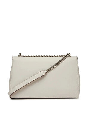 Calvin Klein Jeans SCULPTED EW FLAP25 SHOULDER BAG Kadın Beyaz Omuz Çantası LV04K3035G-RM0