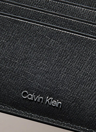 Calvin Klein Siyah Erkek Kartlık SAFFIANO CARD CASE