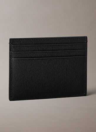 Calvin Klein Siyah Erkek Kartlık SAFFIANO CARD CASE