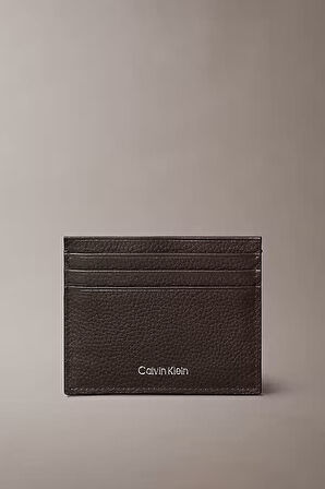 Erkek Dokulu Yazı Baskılı Kartlık - Kahverengi | undefined