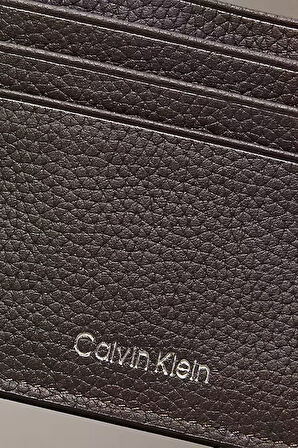 Erkek Dokulu Yazı Baskılı Kartlık - Kahverengi | undefined