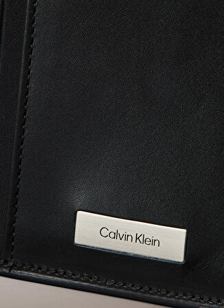 Calvin Klein Siyah Erkek Kartlık PLAQUE NS CARD CASE
