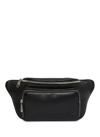 Calvin Klein Siyah Erkek Bel Çantası WEBBING STRAP WAISTBAG