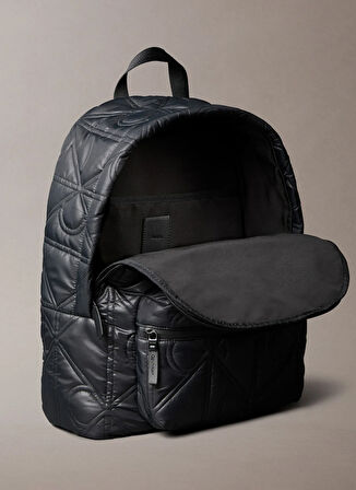 Calvin Klein Siyah Erkek Sırt Çantası PUFFER ROUND BACKPACK
