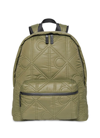 Calvin Klein Haki Erkek Sırt Çantası PUFFER ROUND BACKPACK