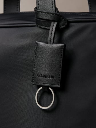 CALVIN KLEIN Erkek Marka Logolu Günlük Kullanıma Uygun SİYAH Laptop & Evrak Çantası LV04D3144G UB1