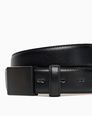 Calvin Klein Plak Tokalı 32mm Erkek Kemer | 90 Cm
