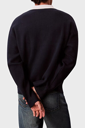 Calvin Klein Erkek Polo Yaka Kazak LV04RD303G CEF