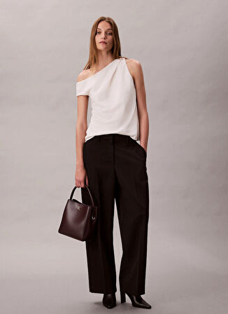 Calvin Klein Koyu Kahve Kadın Çapraz Çanta LV04F3174G