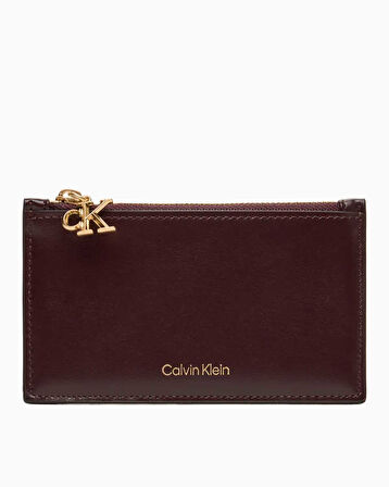 Calvin Klein Fermuarlı 6 Bölmeli Kadın Kartlık | STD