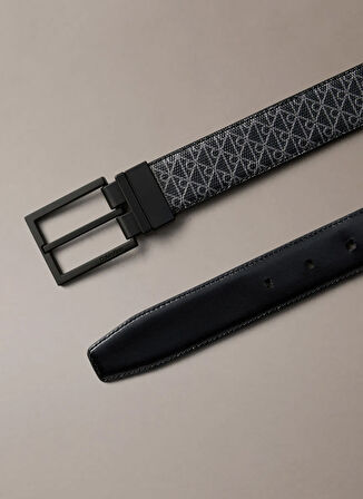 Calvin Klein Erkek Kemer SQUARE BUCKLE 32MM REV