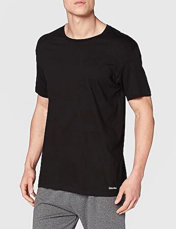 Calvin Klein 3'lü Erkek Siyah T-shirt