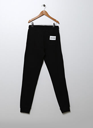 Calvin Klein Siyah Erkek Çocuk Lastikli Uzun Düz Pantolon IB0IB00954