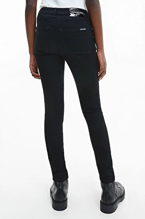 Kız Çocuk Ck Mid Rise Skinny Pantolon - Siyah | 12 Yaş