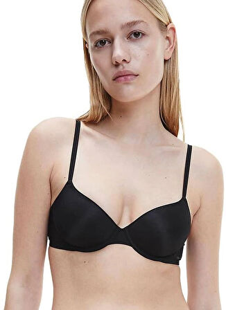 Calvin Klein Siyah Balenli Sütyen 000QF6068E CK WOMEN