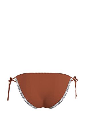 Kadın Calvin Klein Logo Detaylı Bağcıklı Slip Kadın Bikini Altı KW0KW01711