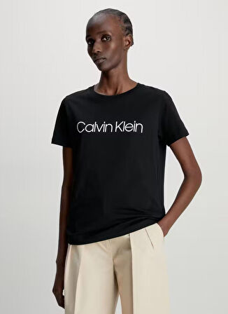Calvin Klein Jeans Siyah Kadın T-Shirt