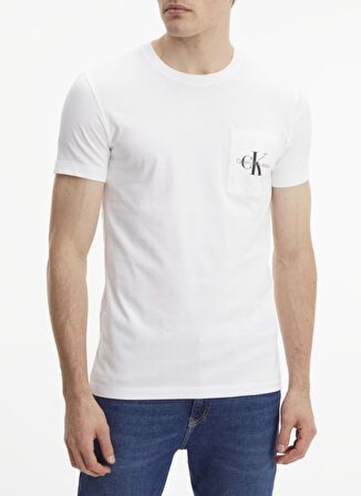 Calvin Klein T-Shirt, 2XL, Beyaz