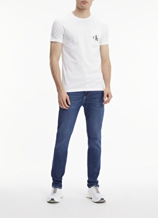 Calvin Klein T-Shirt, 2XL, Beyaz