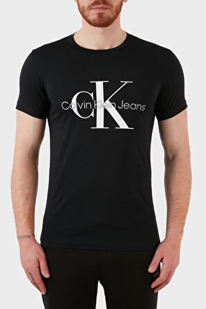 Calvin Klein Core Monogram Slim Tee Erkek Bisiklet Yaka T-Shirt
