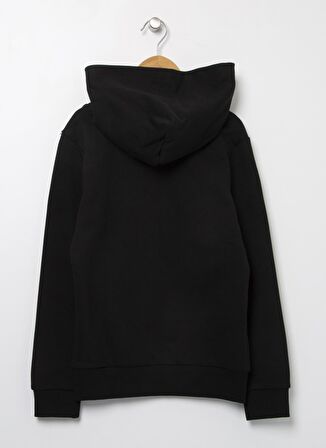 Calvin Klein Baskılı Erkek Çocuk Siyah Sweatshırt IU0IU00266
