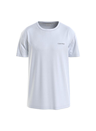 Calvin Klein Bisiklet Yaka Beyaz Erkek T-Shirt K10K109894YAF