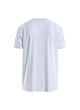 Calvin Klein Bisiklet Yaka Beyaz Erkek T-Shirt K10K109894YAF