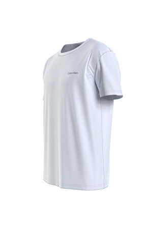 Calvin Klein Bisiklet Yaka Beyaz Erkek T-Shirt K10K109894YAF