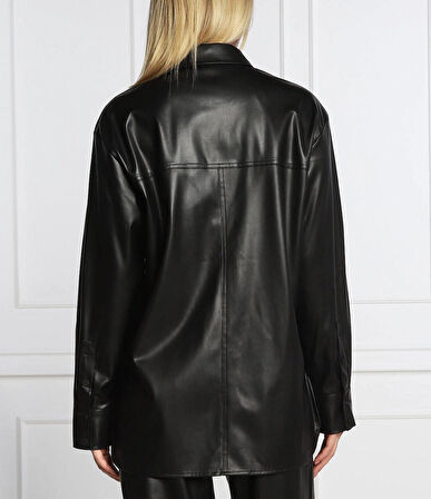 Calvin Klein Suni Deri Gömlek Ceket