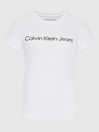 Kadın Ck Institutional Logo 2-Pack T-Shirt - Siyah - Beyaz | XS