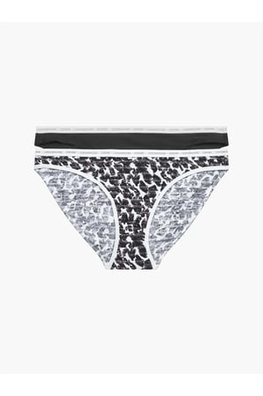 BIKINI 2PK Kadın Siyah Bkini Külot Set