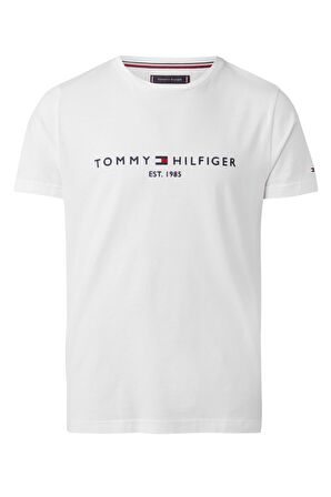 Core Tommy Logo Tee Erkek Tişört