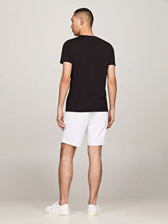 Erkek  Core Tommy Logolu T-Shirt - Siyah | XS
