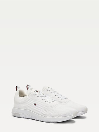 TOMMY HILFIGER Erkek Marka Logolu Günlük Kullanıma Uygun Beyaz Sneaker FM0FM02838 YBR