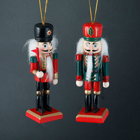 Koopman New Year 2 Parça Nutcracker 12 cm