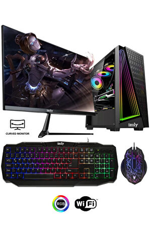Mintra Dreyfus Ryzen 5 3600 16GB 256GB M.2 Nvme RX550 4GB 24" Oyuncu Masaüstü Bilgisayarı