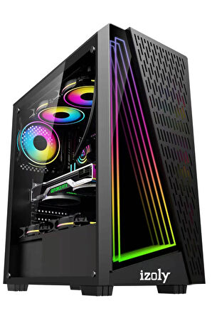 Mintra Dreyfus Ryzen 5 3600 16GB 256GB M.2 Nvme RX550 4GB 24" Oyuncu Masaüstü Bilgisayarı