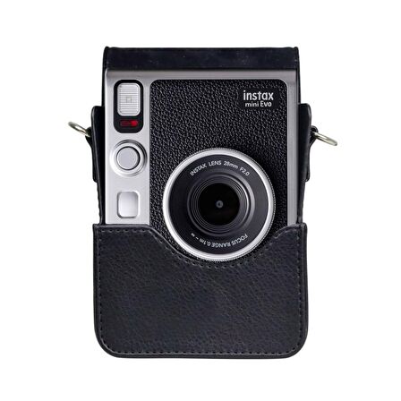 Instax Mini Evo Siyah Deri Çanta