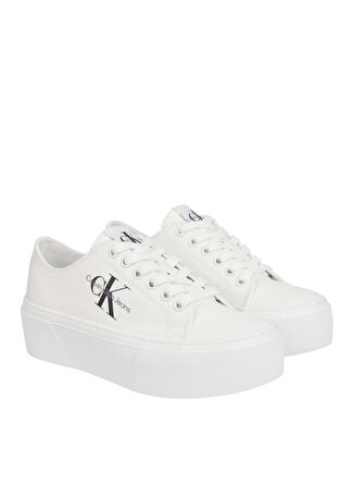 Calvin Klein Beyaz Kadın Sneaker YW0YW0103301T