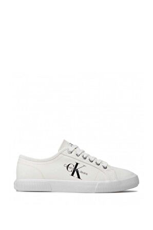 Kadın Calvin Klein Vulcanized Essential Logolu Kadın Sneakers YW0YW00482