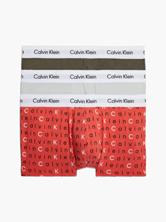 Calvin Klein U2664G Low Rise Trunk 3PK Erkek Boxer
