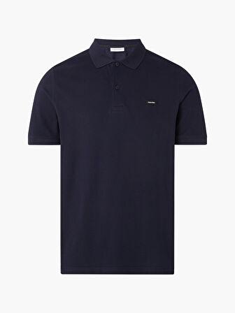 CALVIN KLEIN STRETCH PIQUE SLIM BUTTON POLO Polo Yaka T-Shirt