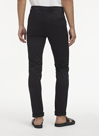 Calvin Klein Normal Bel Normal Paça Slim Fit Siyah Erkek Pantolon K10K110963BEH