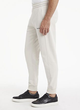 Calvin Klein Normal Bel Normal Bej Erkek Eşofman Altı K10K109940ACE
